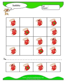 Sudoku Çocuk Bulmacaları